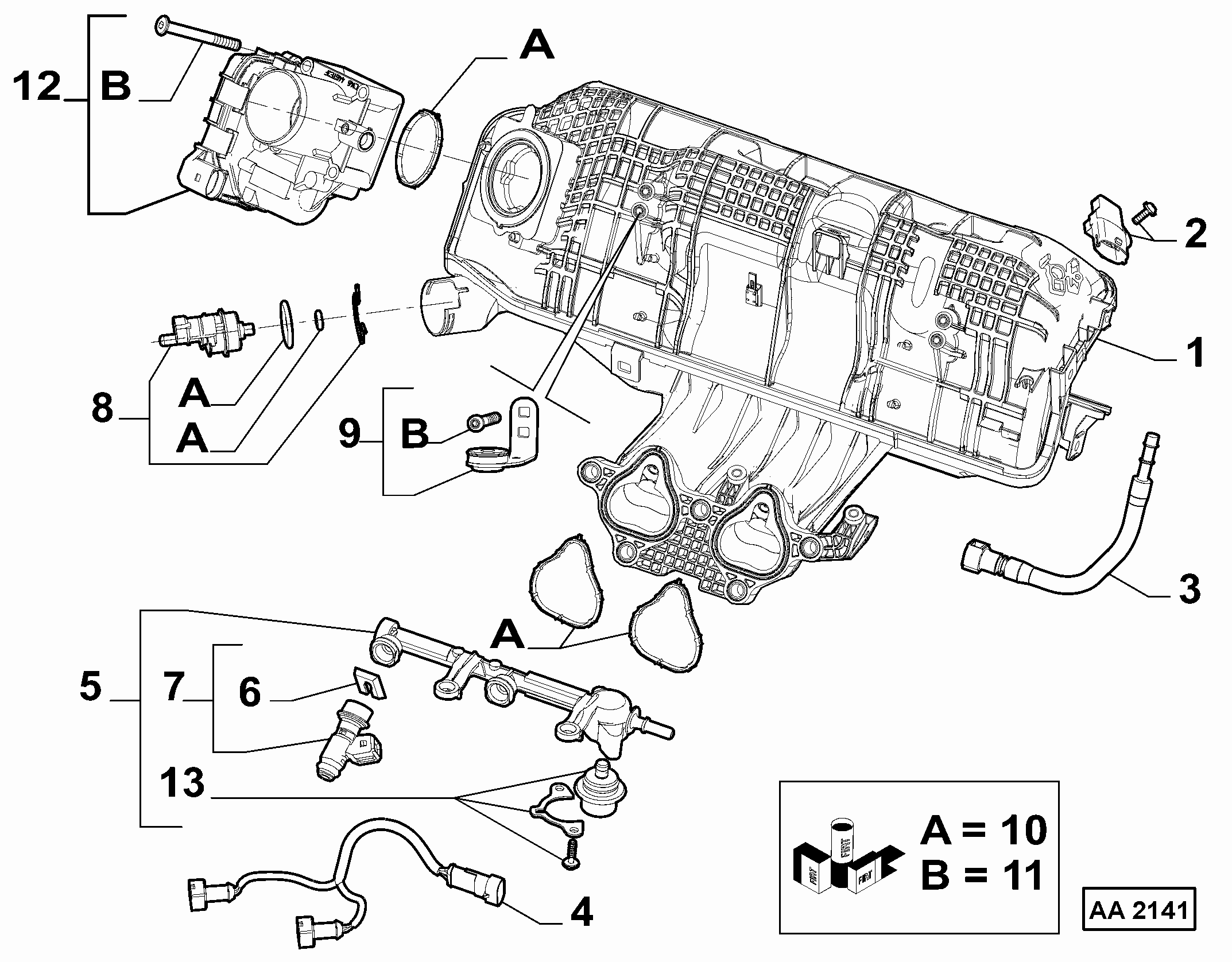 55247412 AIR DUCT SYSTEM