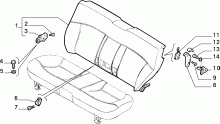 70613/01 REAR SEAT