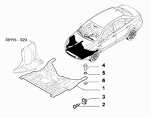 38115-010 ENGINE UNDERSIDE GUARD