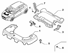 38115-040 ENGINE COVER