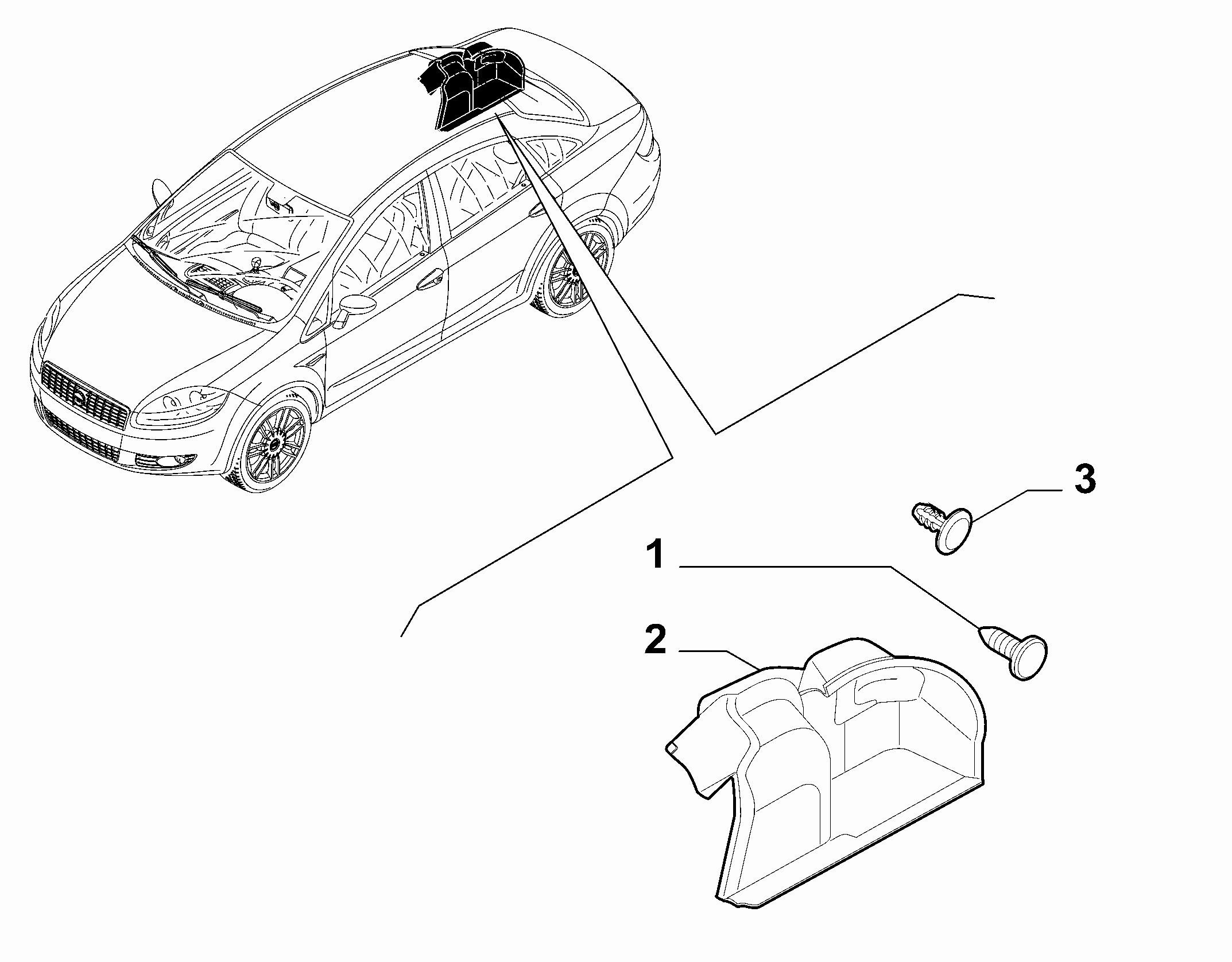 70526-010 BAG STORAGE INTERNAL SIDE LINING