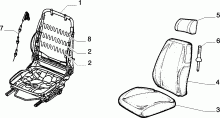 70601/00 ПЕРЕДНИЕ СИДЕНЬЯ 