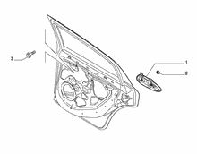 70136-060 FRONT DOOR HANDLE