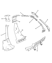 70004-020 WHEEL CARRIAGE
