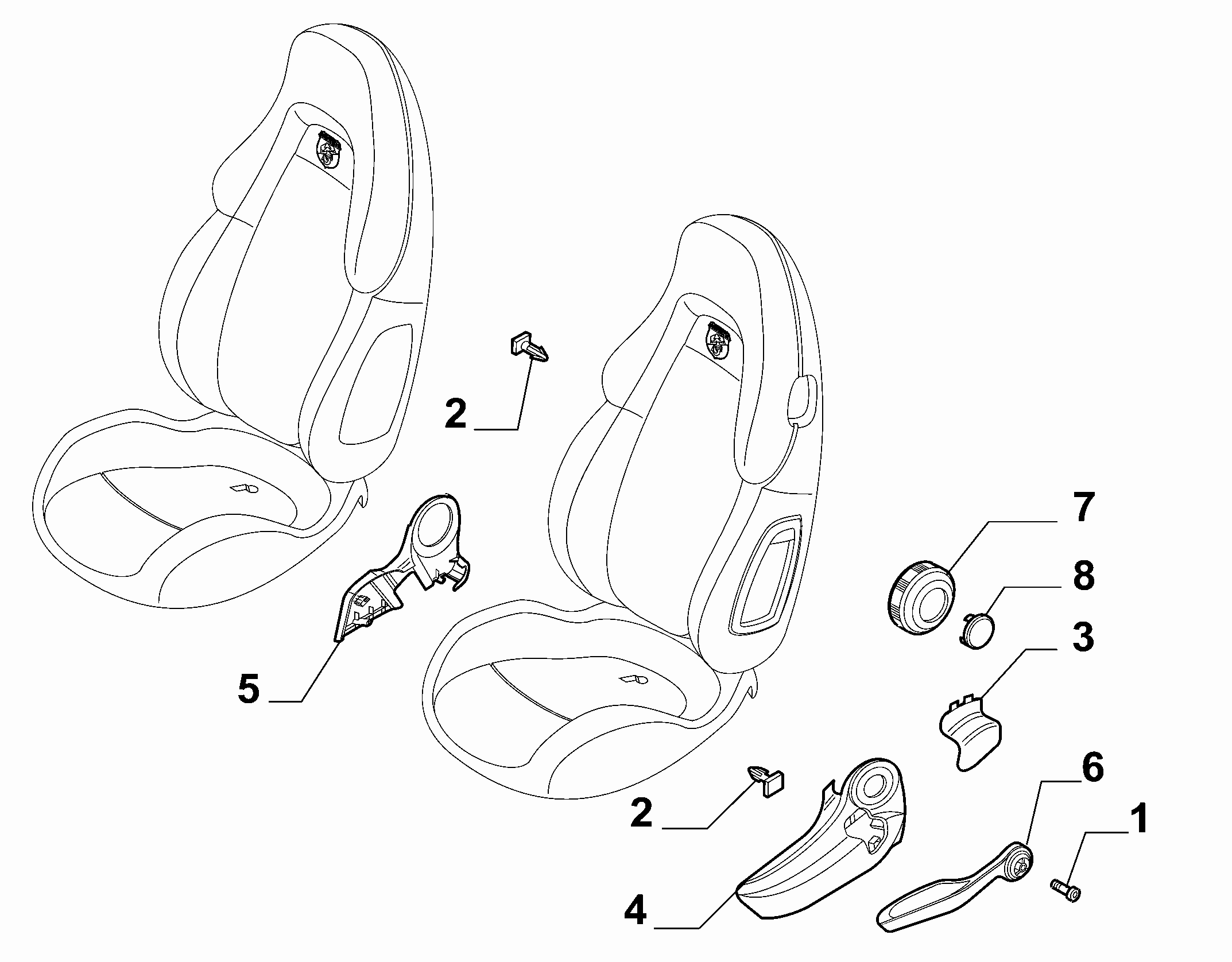 70601-060 FRONT SEAT COVERS