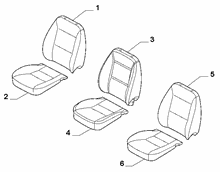 70615-010 REAR SEAT LINING 