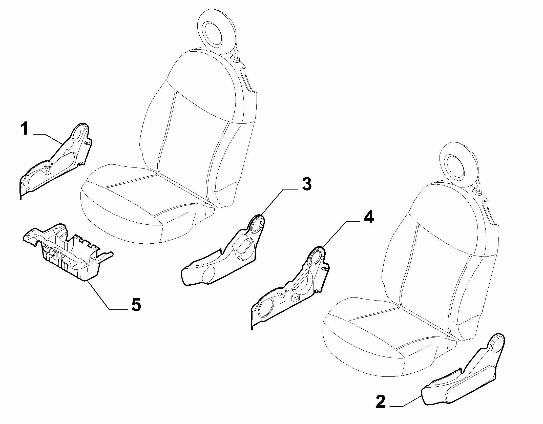 70601-060 FRONT SEAT COVERS