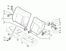70613/04 REAR SEAT