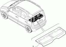 70523-070 PARCEL SHELF