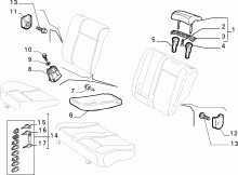 70613/02 REAR SEAT
