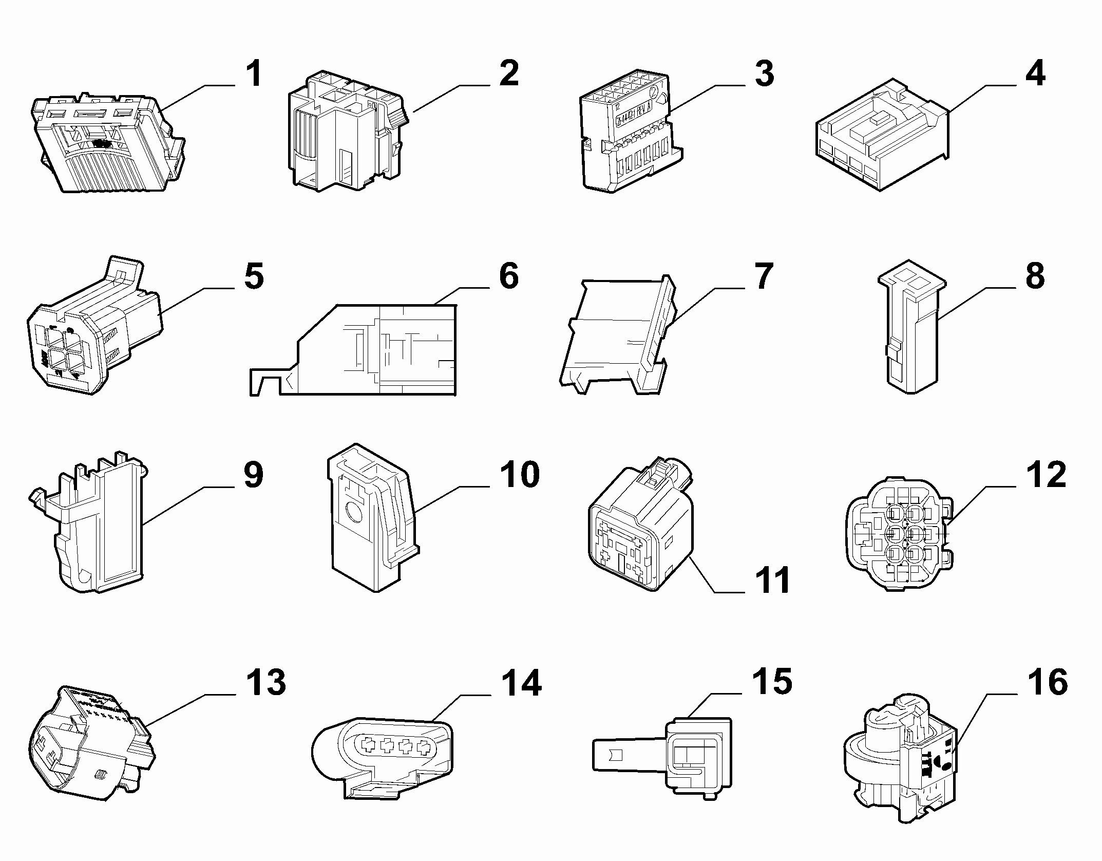 55528-010 CABLE ASSEMBLY CONNECTORS