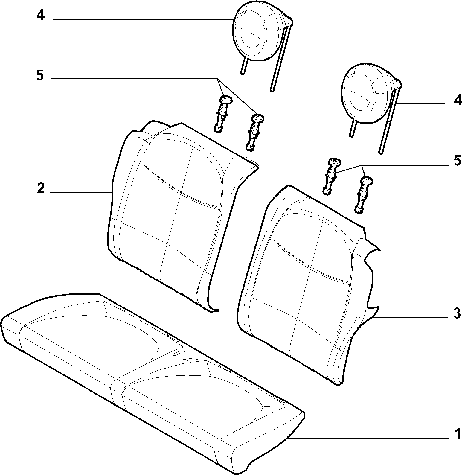 70615-010 REAR SEAT LINING 
