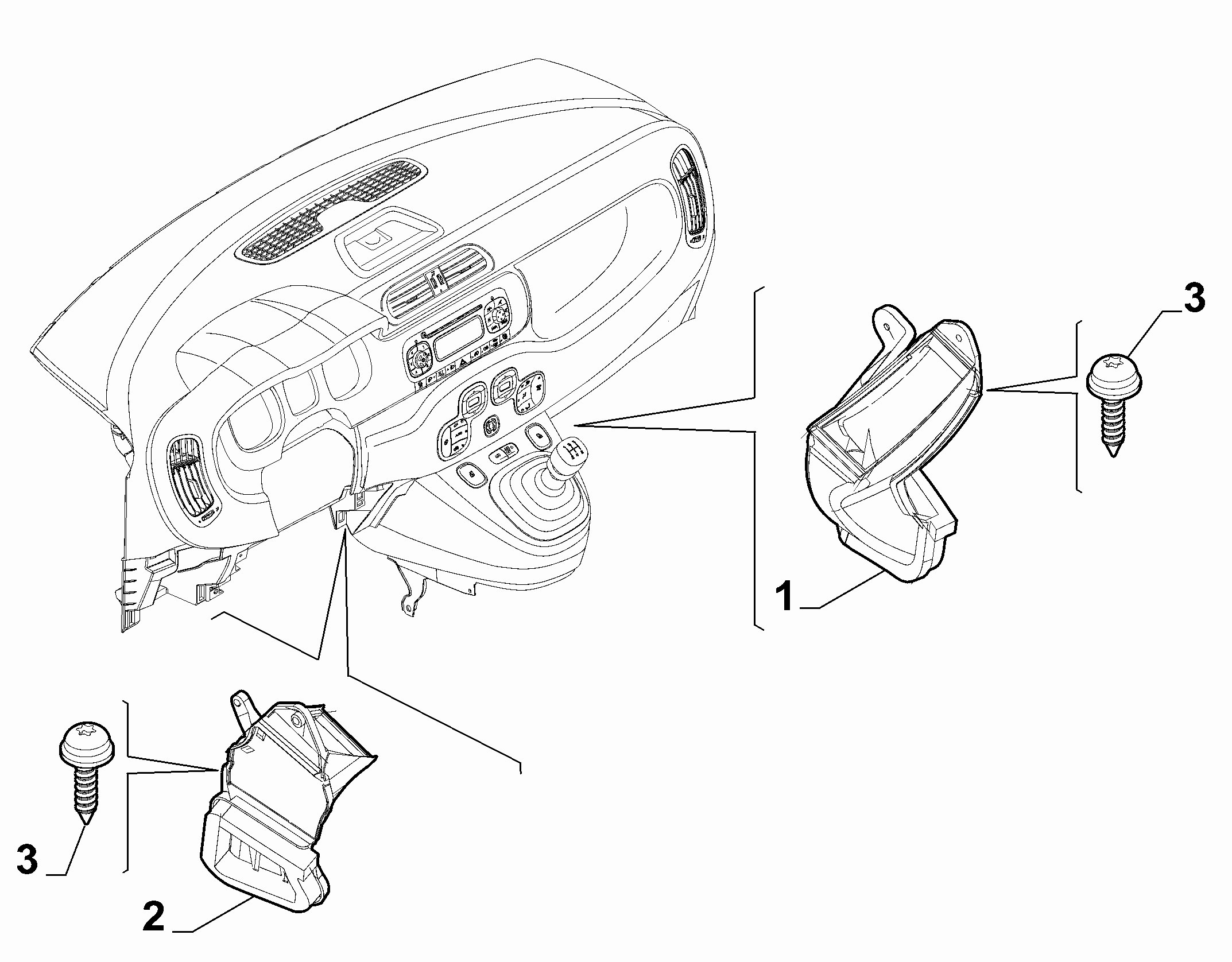 50101-060 FRONT AIR DUCT