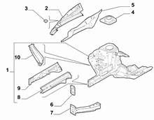70002-020 FRONT STRUT