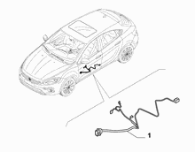 55526-010 FRONT DOOR HARNESS