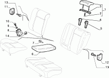 70613/03 REAR SEAT