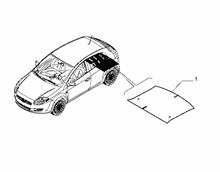70526-030 TRUNK MATS