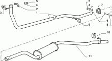 10258/00 СПУСКНОЙ ТРУБОПРОВОД
