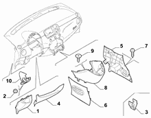 70502-050 BOOT LID COVERS