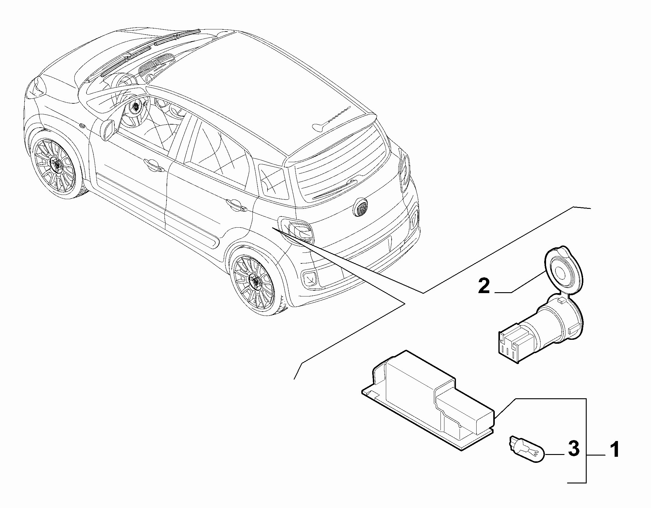 55402-030 TRUNK LIGHT