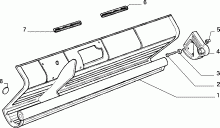 70502/00 ПАНЕЛЬ ПРИБОРОВ И ПРИЛЕГАЮЩИЕ ЧАСТИ 