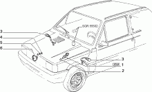 55501/00 ПРЕДУПРЕД. И МАНЕВР. СИГНАЛИЗАЦИЯ 