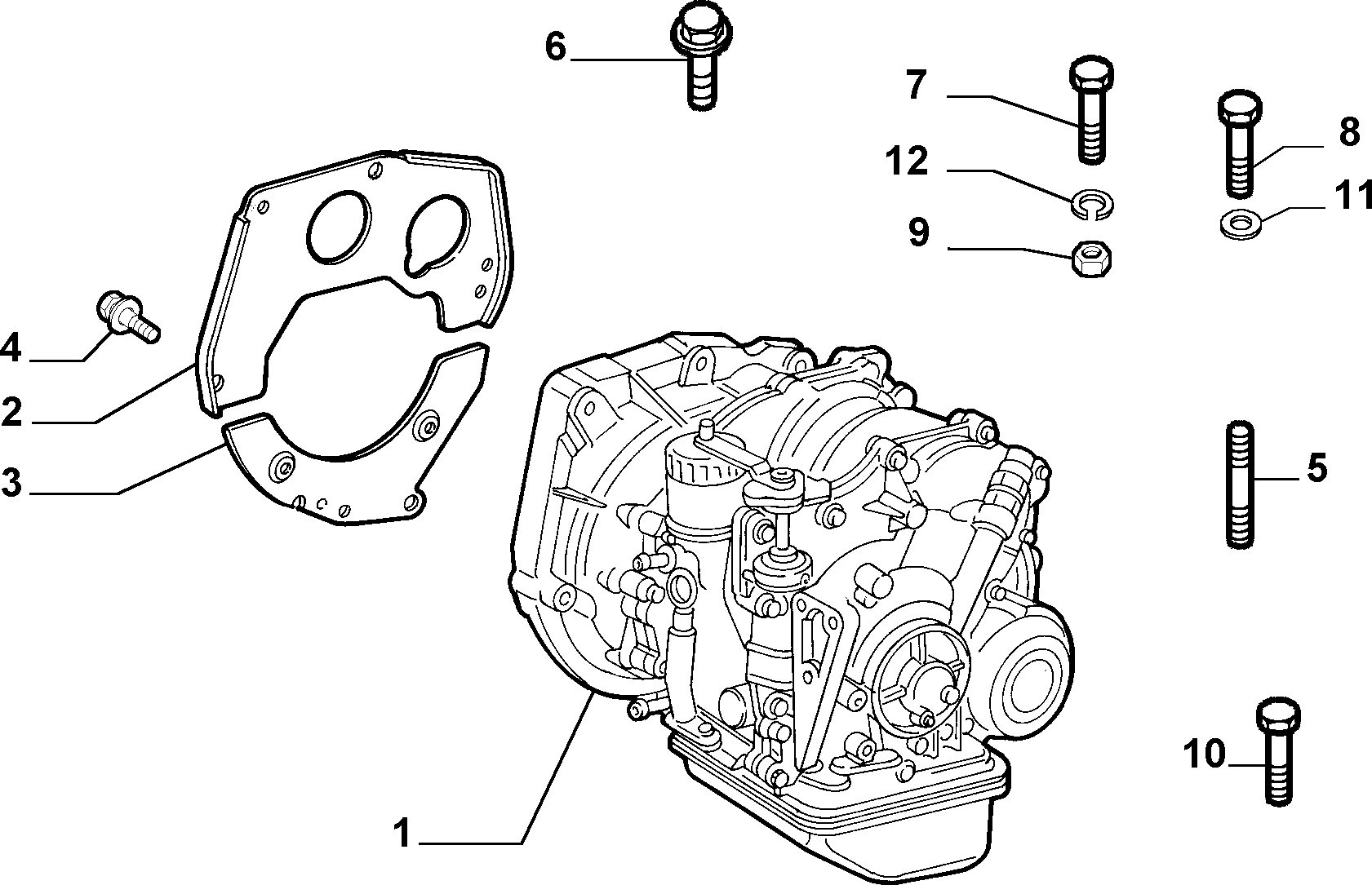 21201/00 АВТОМАТИЧЕСКАЯ КПП