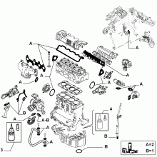 10101-050 GASKET KIT, HEAD AND CRANKCASE