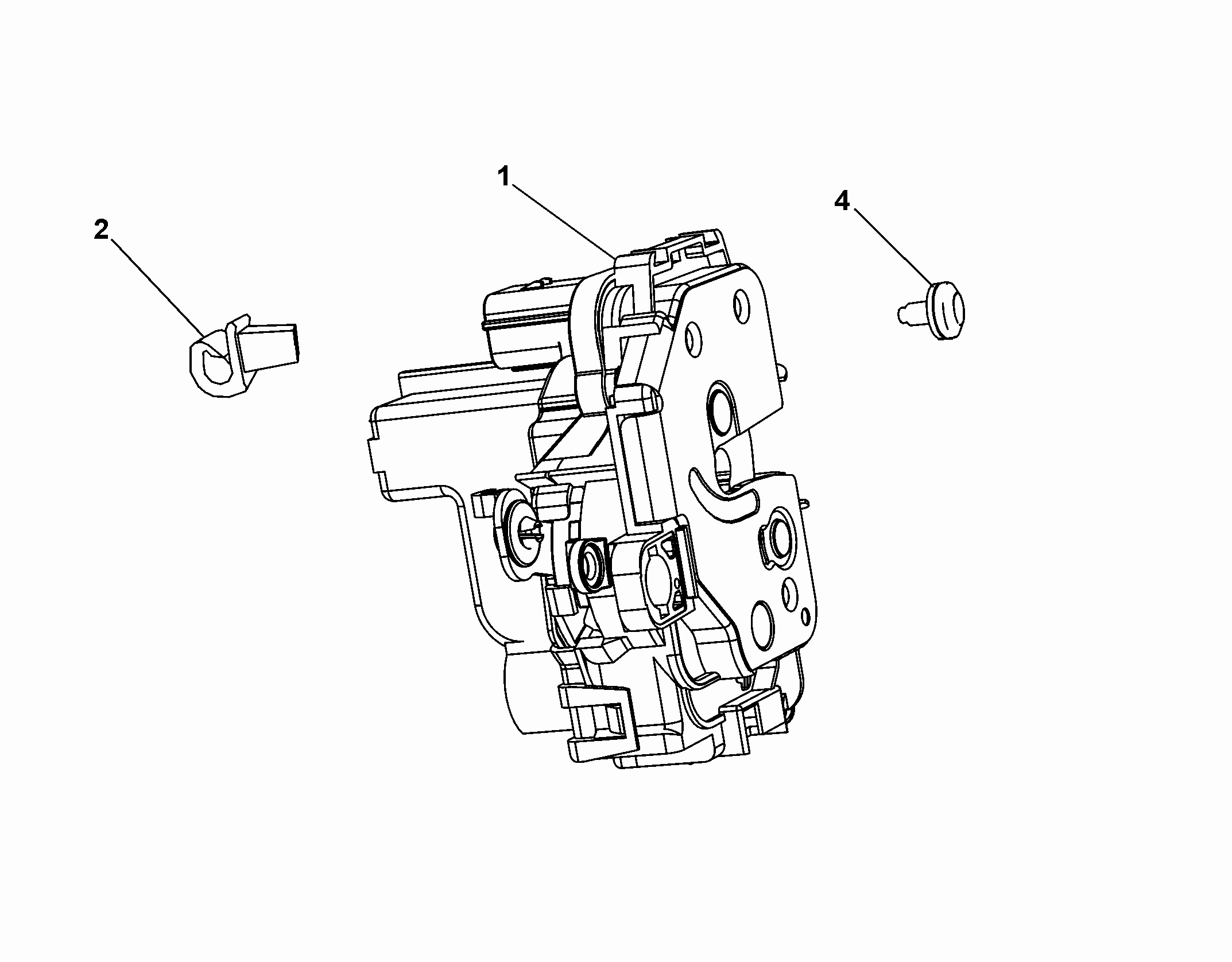 70129-050 FRONT DOOR LOCK