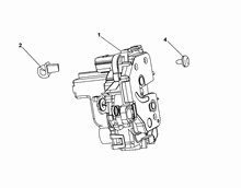 70129-050 FRONT DOOR LOCK