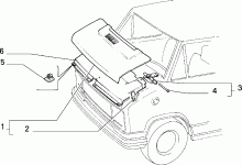 70101/00 КРЫШКА ПОДКАПОТНОГО ПРОСТРАНСТВА 