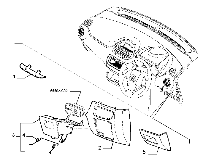 70502-050 BOOT LID COVERS