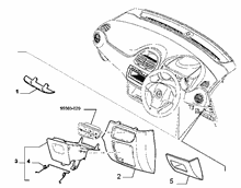 70502-050 BOOT LID COVERS