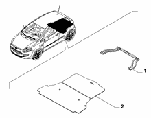 70526-030 TRUNK MATS