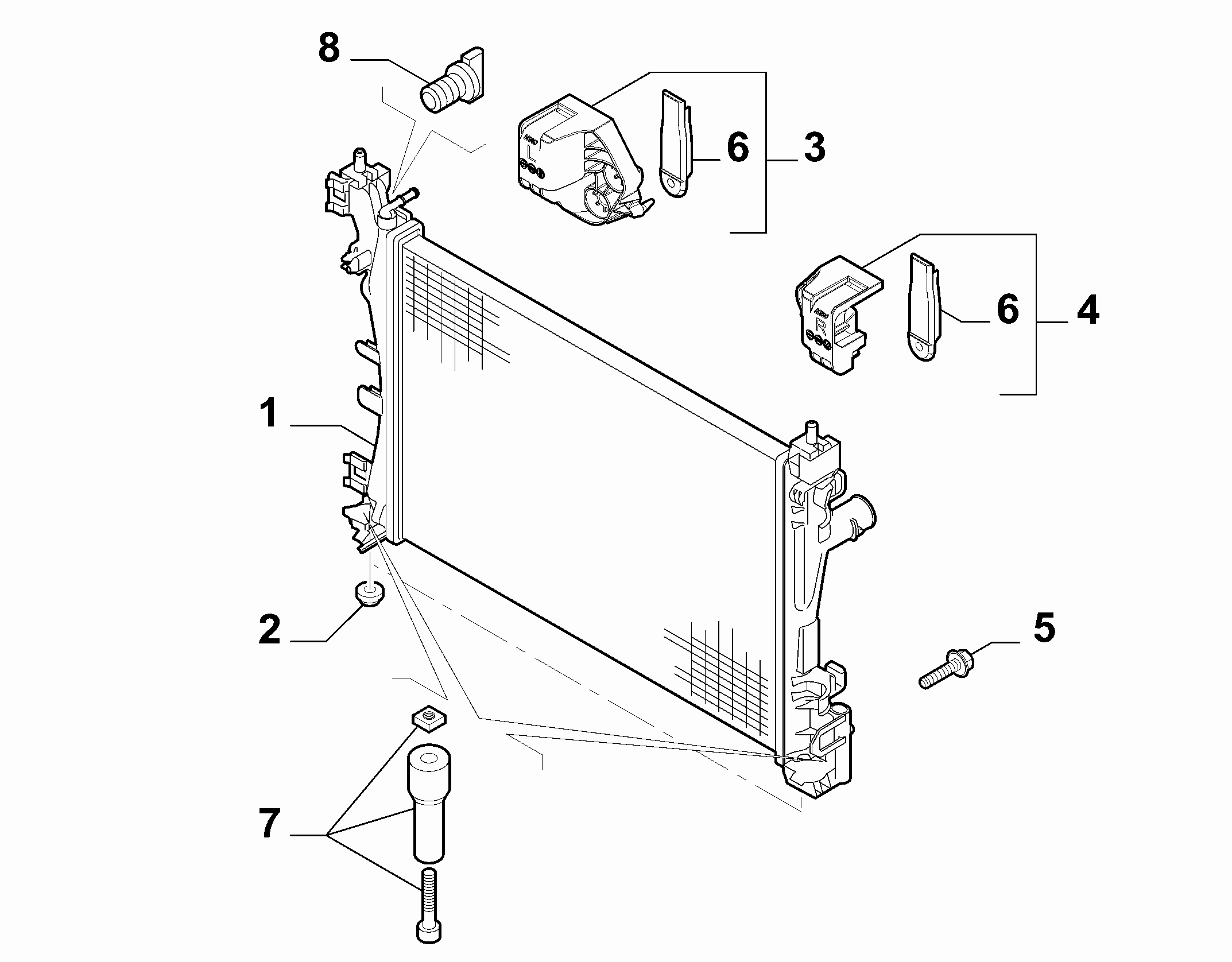 10401-010 RADIATOR