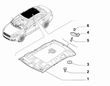 70523-010 INTERNAL ROOF LINING