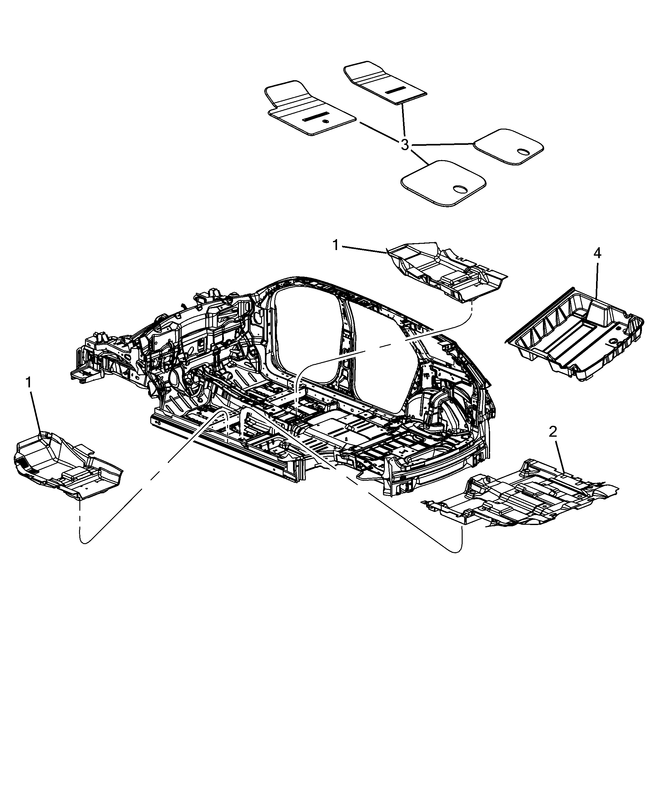 70521-010 PASSENGER SIDE MATS