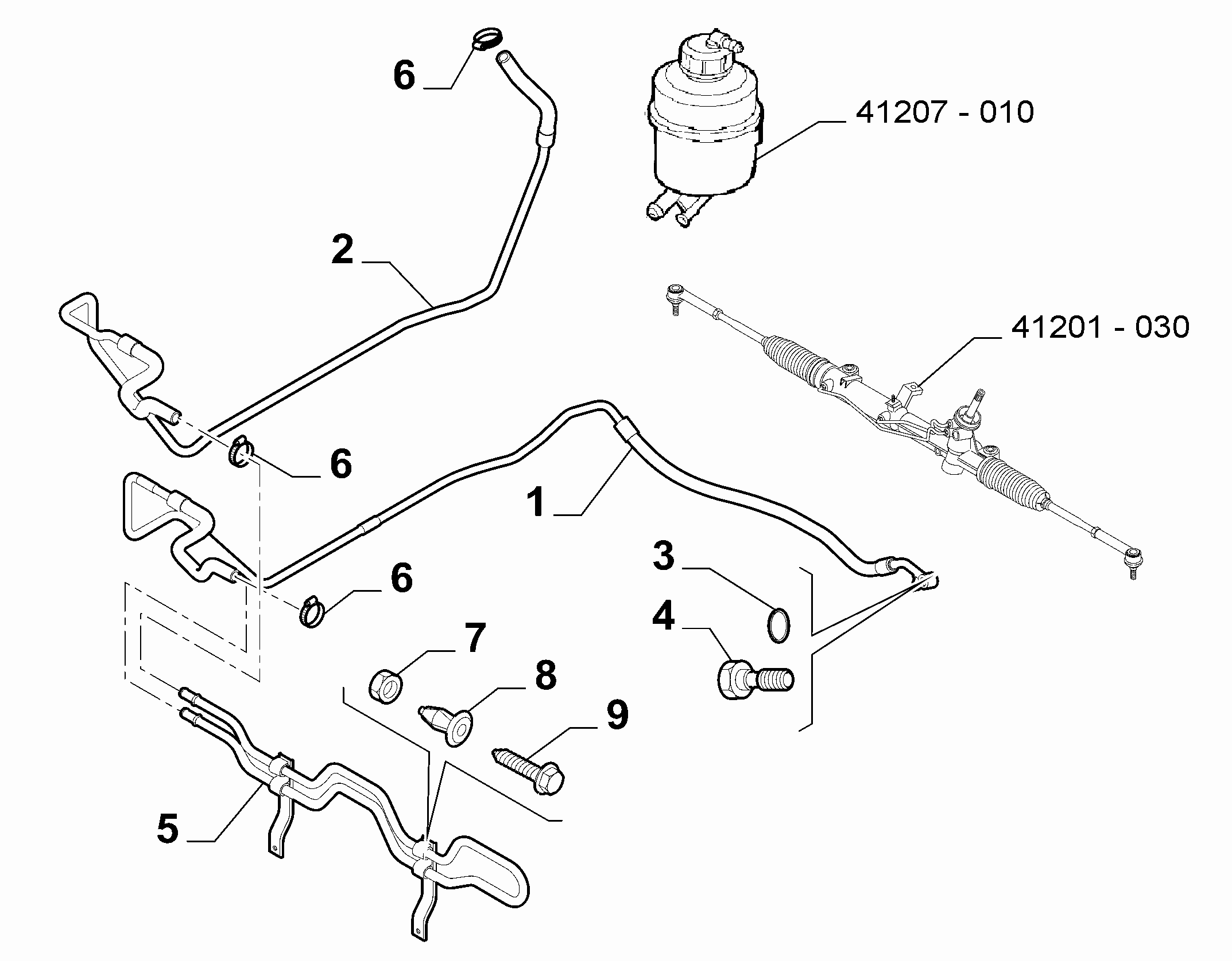41207-030 RETURN PIPE