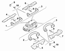 70525-020 HANDLE GRIPS