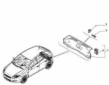 70526-020 REAR TRUNK INTERNAL LINING