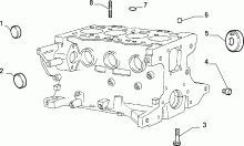 10101/00 БЛОК И ГОЛОВКА ЦИЛИНДРОВ