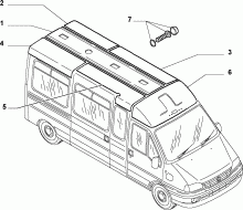 70524/03 ОТДЕЛКА САЛОНА (ВНУТРЕННИЕ ПАНЕЛИ)
