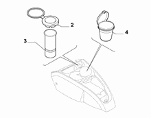 70504-030 ASHTRAY AND ACCESSORIES