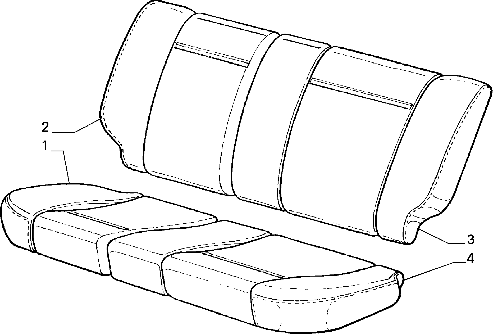 70615/04 REAR SEAT LINING