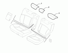 70615/04 REAR SEAT LINING