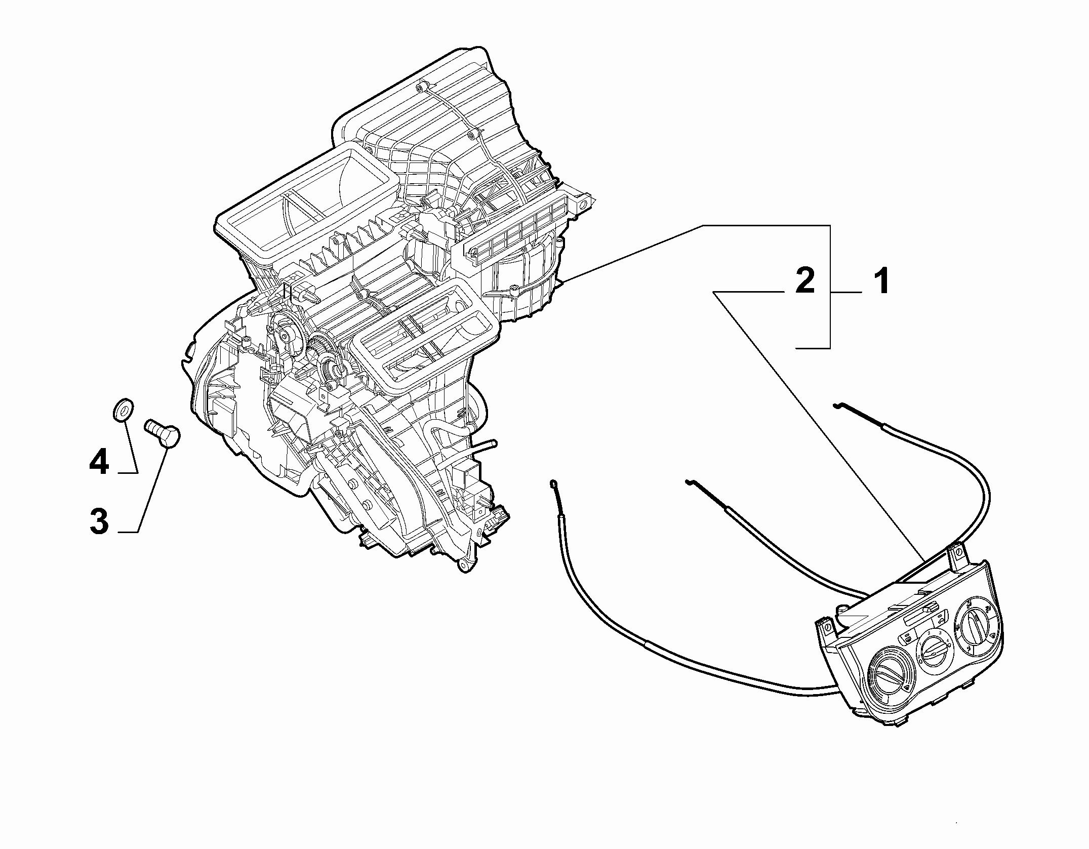 50101-010 HEATER/AIR CON
