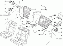 70613/01 REAR SEAT