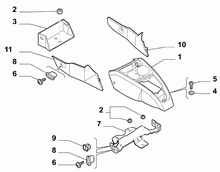 70504-010 SHAFT TUNNEL CONSOLE