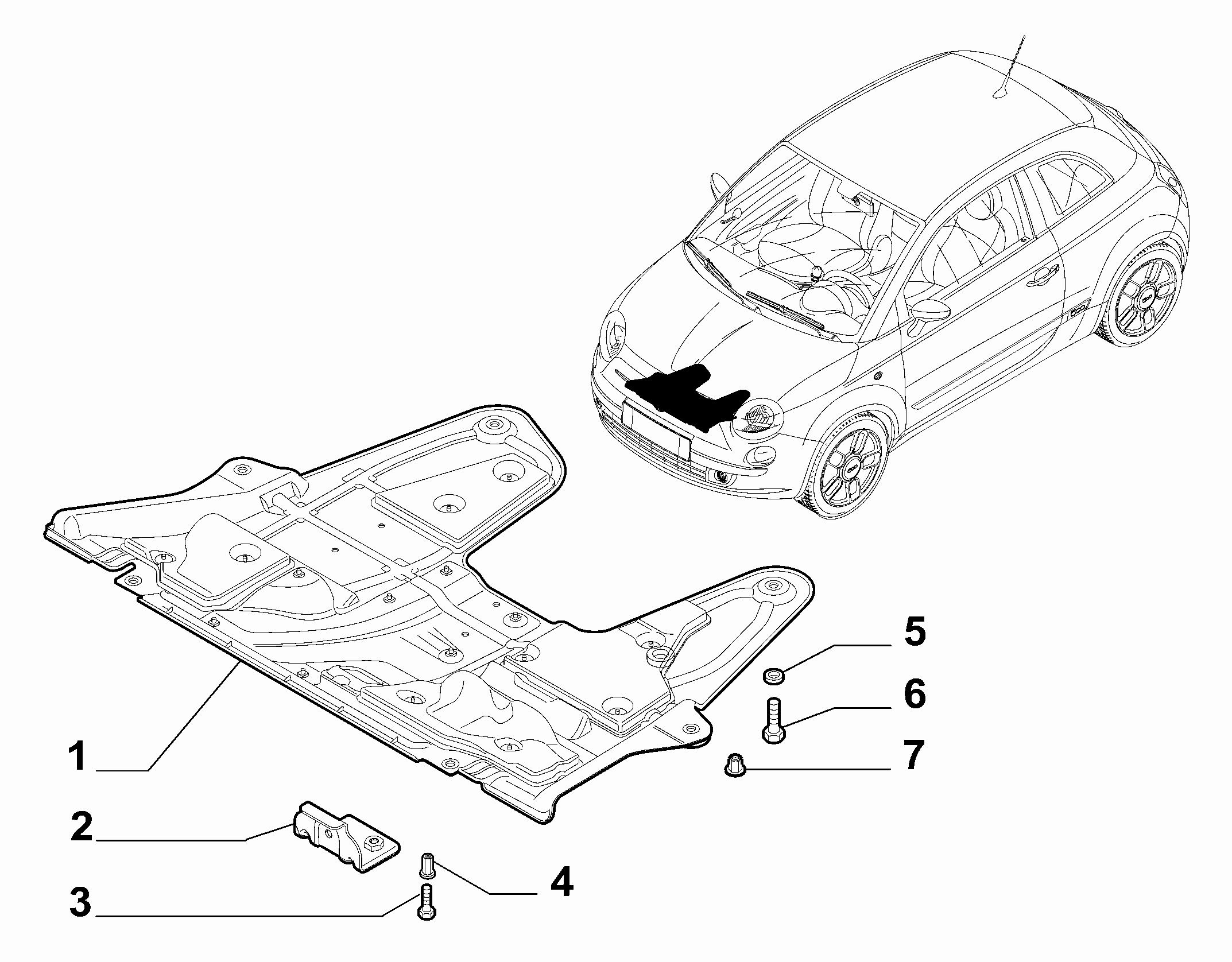 38115-010 ENGINE UNDERSIDE GUARD
