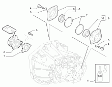 21207-040 HYDRAULIC ACTUATOR CLUTCH RELEASE